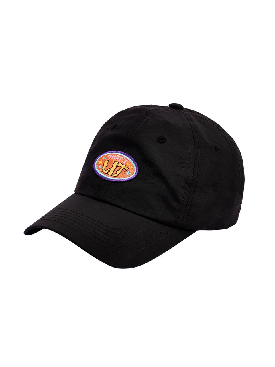 oddsocks [ODDSOX] Supplex Nylon Street LIT Ball Cap [Black]
