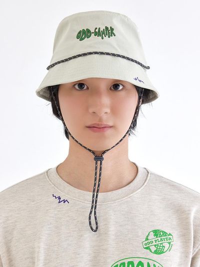 oddsocks Outdoor Camping Bucket Hat (ODD SOCKS) [Beige]