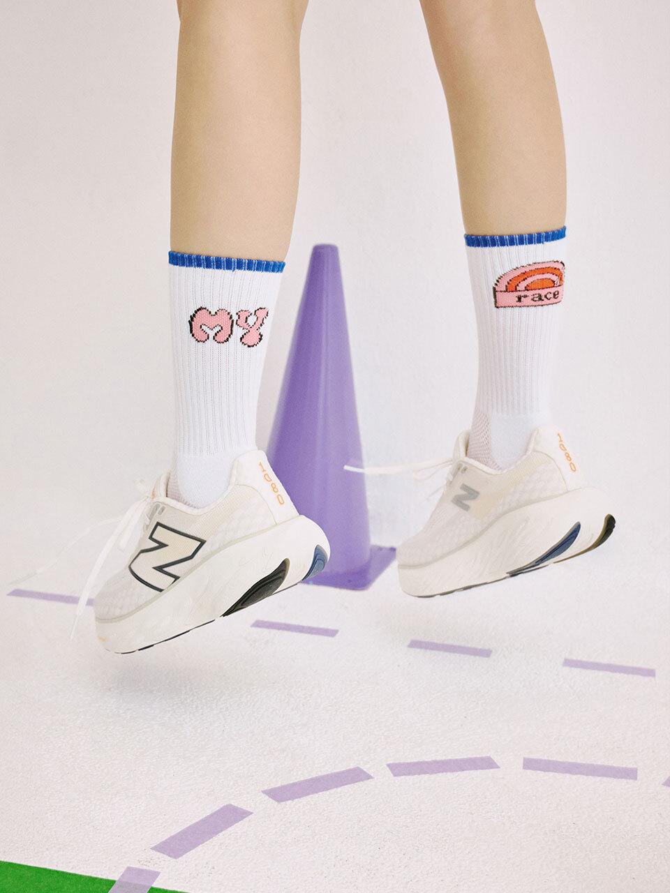 oddsocks Running 2ND My Race Socks