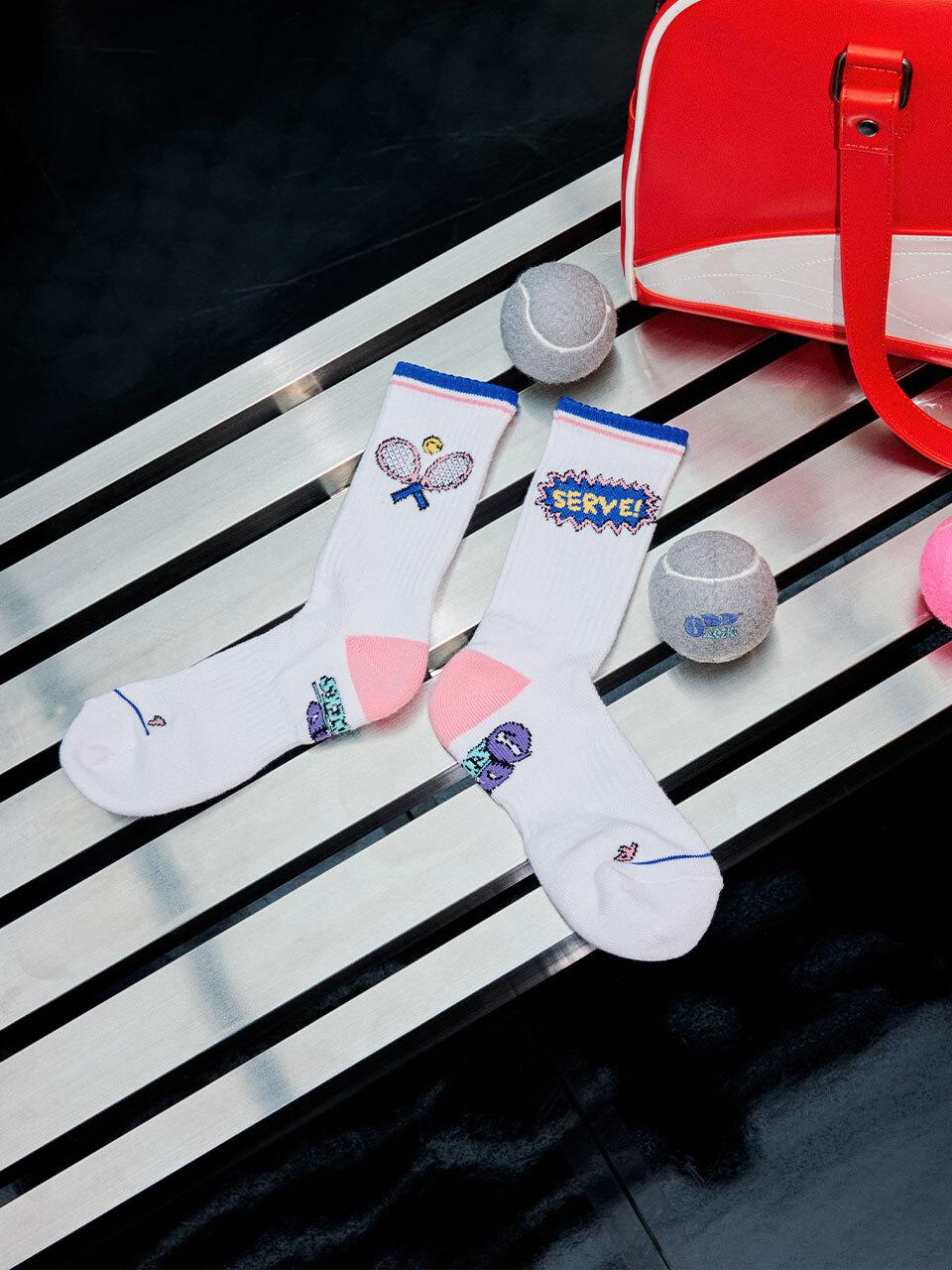 oddsocks TENNIS 2ND-Serve Socks