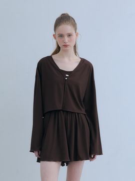 ODER Lovely Frill 3 Set-up Set [Deep Brown]