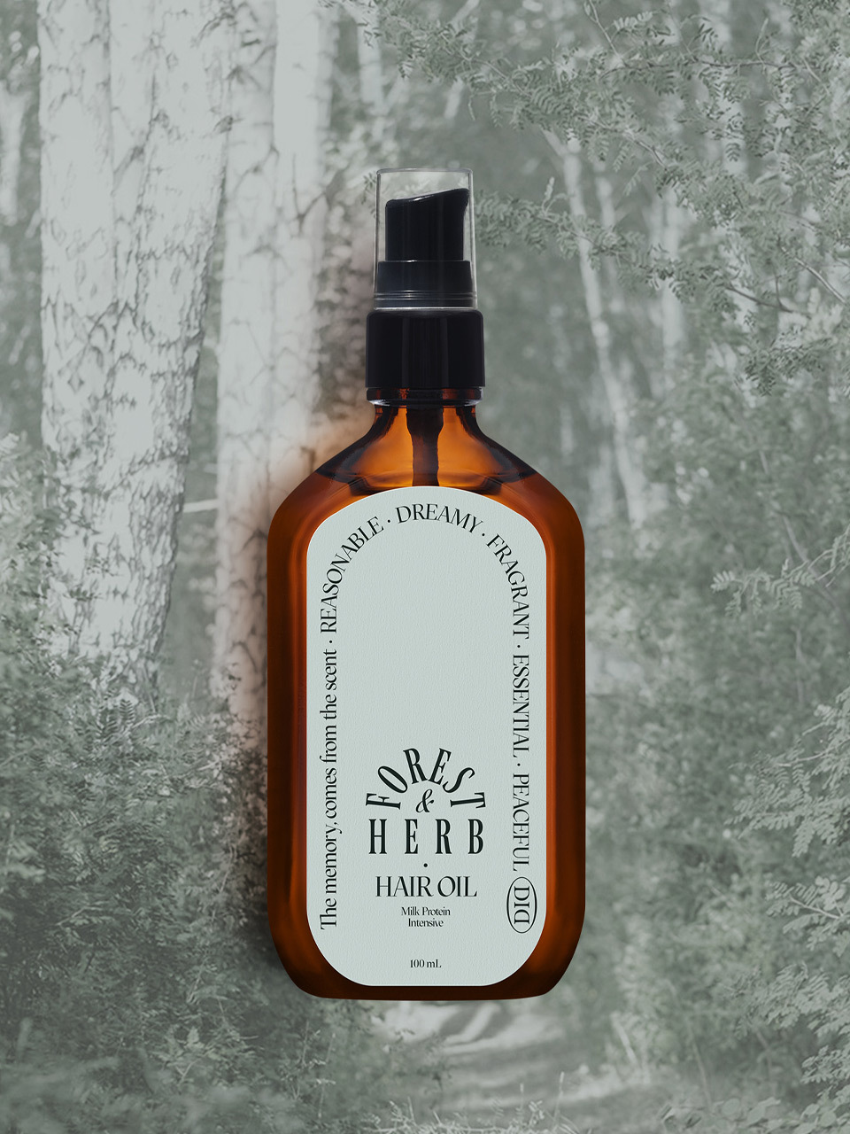 Odid Milk Protein Intensive Hair Oil_Forest Herb