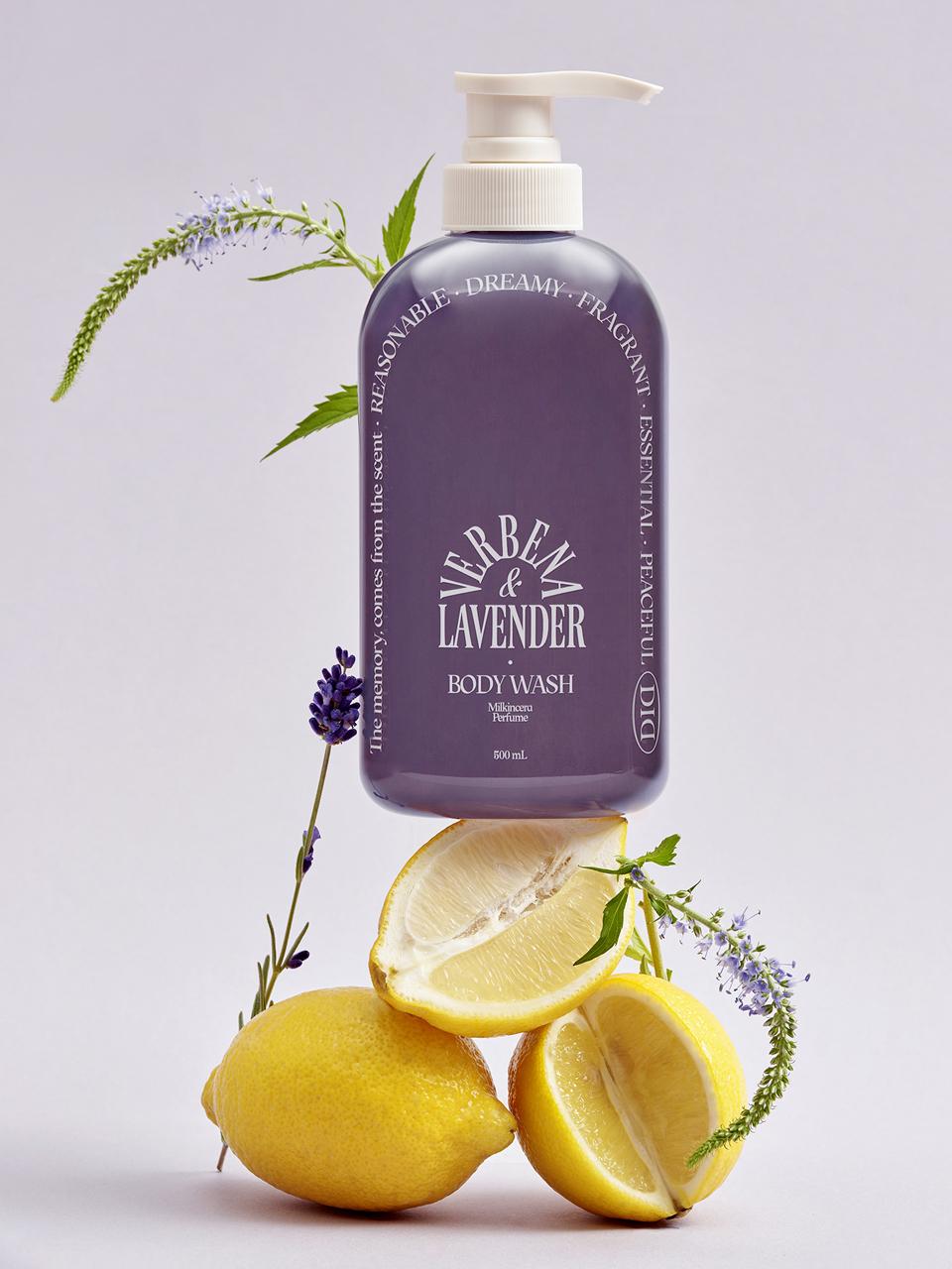 Odid Milkinsera Perfume Body Wash Verbena Lavender
