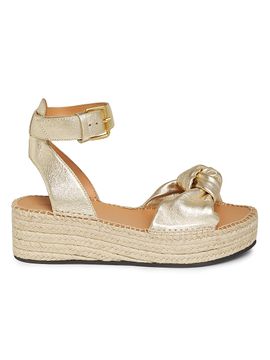 Odissì Women's Bella 45MM Leather Espadrille Sandals