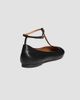 Odissì Women's Calla Leather T-Strap Ballet Flats - 3