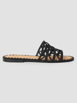 Odissì Women's Evie Woven Slide Sandals