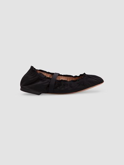 Odissì Women's Flora Ruched Ballet Flats