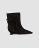 Odissì Women's Gemma Suede Wedge Boots - 1