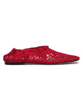 Odissì Women's Iris Leather Ballerina Flats