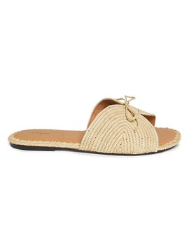 Odissì Women's Lipa Bow-Detailed Woven Sandals