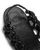 Odissì Women's Viviane Metallic Knot Woven Slingback Flat Sandals - 6
