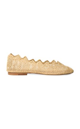 Odissi Odissi Harper Rafia Ballet Flats