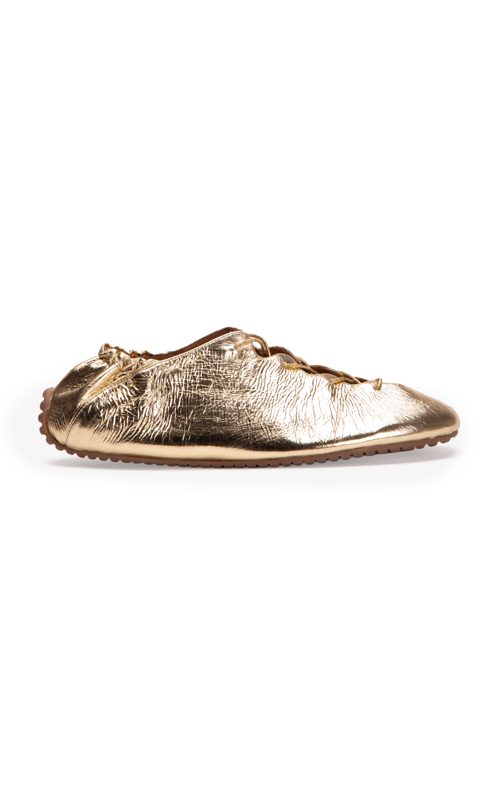 Odissi Odissi Milly Metallic Leather Sneakers