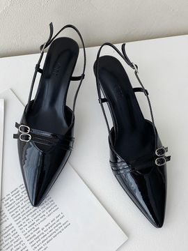 ODR Ellora Slingback 5/6/7cm Pumps [Black] (ODRD24040)