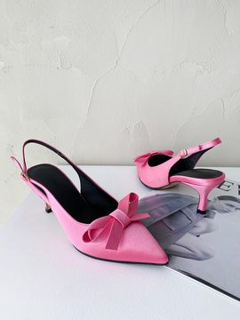 ODR Kali Ribbon Slingback 5/6/7/8/9/10cm Pumps (ODR220121-1) [Pink]