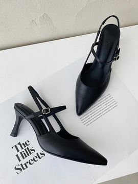 ODR Lillian Strap Slingback 5/67cm Pumps [Black] (ODRD24050)
