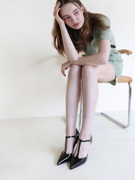 ODR Shuna T-Strap High Heels_Black