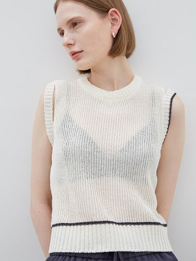 OEF 21SS_Cut Off Detail Paper Knit