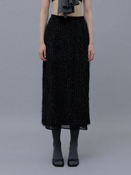 OEF Winter Fur Skirt (Black)