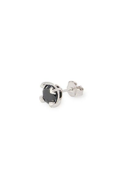 Off-White Off-White Arrow Black Lab Grown Diamond Single Stud Earring