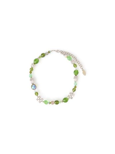 Off-White Off-White Arrow Charm Mixed Bead Choker