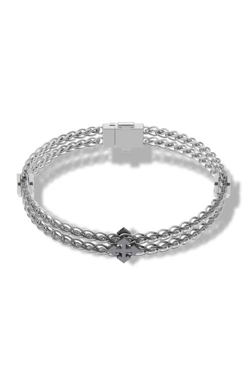 Off-White Off-White Arrow Double Chain Bracelet