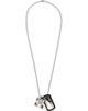 Off-White Off-White Arrow Logo Dog Tag Necklace - 1