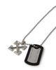 Off-White Off-White Arrow Logo Dog Tag Necklace - 2
