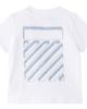 Off-White Off-White Baby White & Blue Scribble Diag Jersey T-shirt & Shorts Set - 3