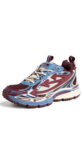Off-White Off-White Be Right Back Sneakers Burgundy/Dusty Blue