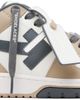 Off-White Off-White Beige & Gray Out Of Office Sneakers - 1