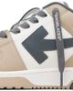 Off-White Off-White Beige & Gray Out Of Office Sneakers - 3