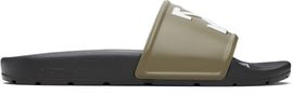 Off-White Off-White Black & Khaki Arrow Slides