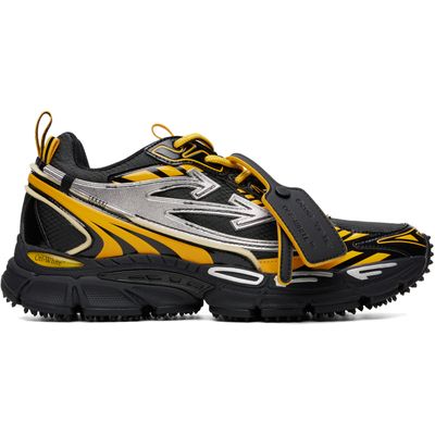 Off-White Off-White Black & Yellow 'Be Right Back' Sneakers