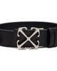 Off-White Off-White Black Arrow Rv 35MM Quote Belt - 1
