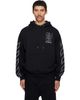 Off-White Off-White Black Big Double Arrow Skate Hoodie - 1