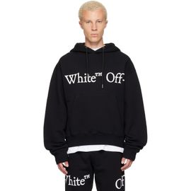 Off-White Off-White Black Bookish Scarf Regular Hoodie
