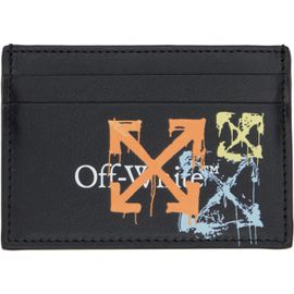 Off-White Off-White Black Bookish Spray Arrow Card Holder
