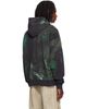 Off-White Off-White Black Dark Painting Skate Hoodie - 3