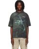Off-White Off-White Black Dark Painting Skate S/S T-shirt - 1