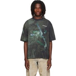 Off-White Off-White Black Dark Painting Skate S/S T-shirt