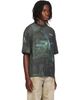 Off-White Off-White Black Dark Painting Skate S/S T-shirt - 2