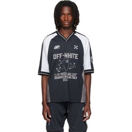 Off-White Off-White Black Eagle Team Soccer T-shirt