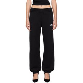 Off-White Off-White Black Embroidered 'OW' Sweatpants