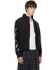Off-White Off-White Black Glossy Arrow Nylon Relax Track Jacket - 2