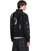 Off-White Off-White Black Glossy Arrow Nylon Relax Track Jacket - 3