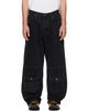 Off-White Off-White Black Half Arrow Cargo Slouchy Jeans - 1