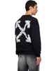 Off-White Off-White Black Heraldic Arrow Skate Crewneck Sweatshirt - 3