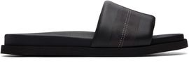 Off-White Off-White Black Industrial Belt Slider Sandals