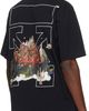 Off-White Off-White Black Landscape Arrow Skate Logo T-shirt - 3